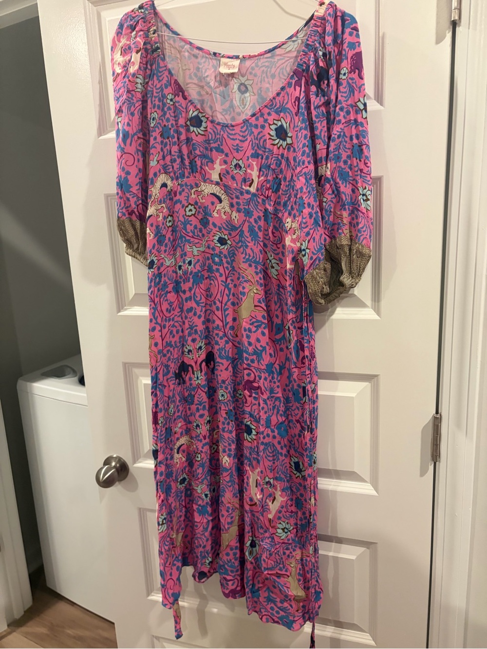 Anthropologie plenty Tracy Reese woodland creature dress